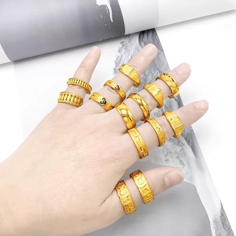 Gem stone rings